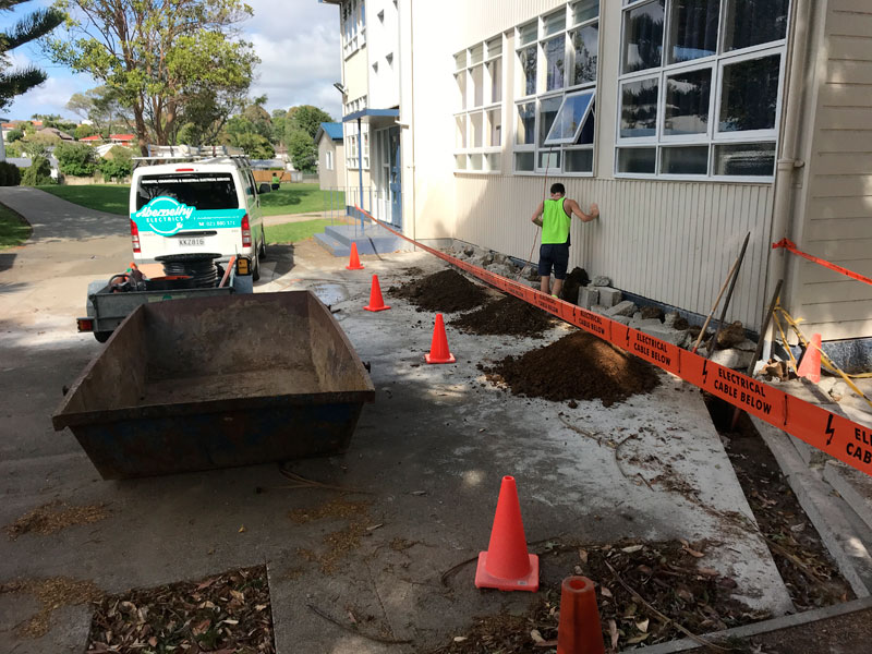 new-electrical-cabling-at-a-school-in-auckland
